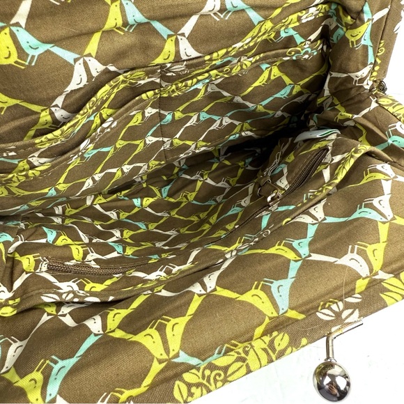 Vera Bradley Alice Sittin in a Tree Handbag Kiss Lock Shoulder Bag Brand New - Picture 9 of 15